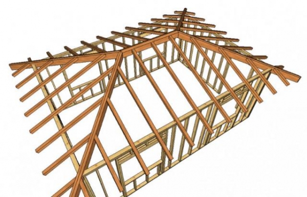 Как сделать вальмовую крышу своими руками Как сделать вальмовую крышу своими руками