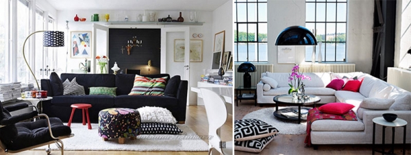  Модная гостиная: идеи обустройства 