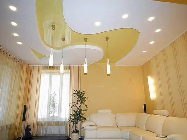 6 видов натяжных потолков + фото + краткое описание + видео 6 видов натяжных потолков + фото + краткое описание + видео