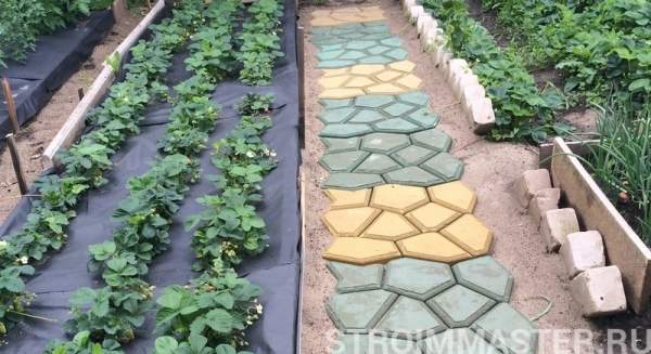 Садовые дорожки своими руками Садовые дорожки своими руками