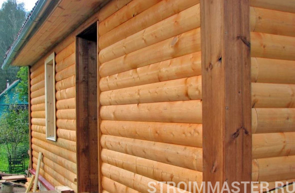 Отделка бани под дерево: материалы Отделка бани под дерево: материалы