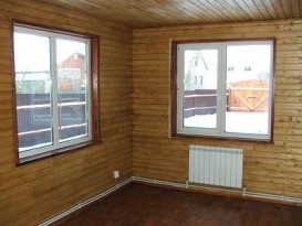 Баня из профилированного бруса 6х6 Баня из профилированного бруса 6х6