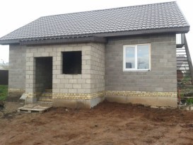 Баня из керамзитобетонных блоков Баня из керамзитобетонных блоков