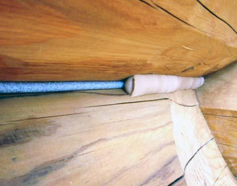 Как конопатить сруб Как конопатить сруб