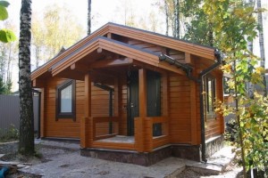 Баня из профилированного бруса 6х6 Баня из профилированного бруса 6х6