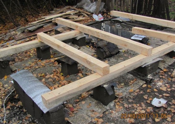 Баня из профилированного бруса 6х6 Баня из профилированного бруса 6х6