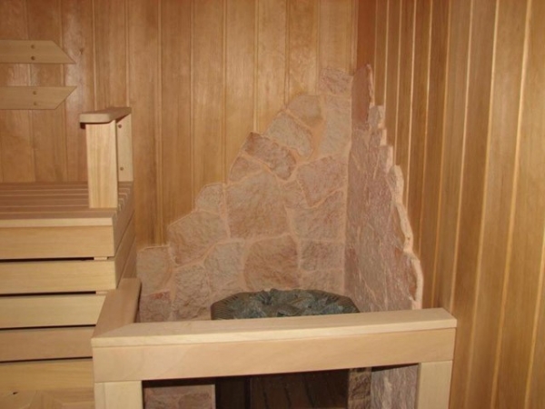 Защита стен бани от жара Защита стен бани от жара