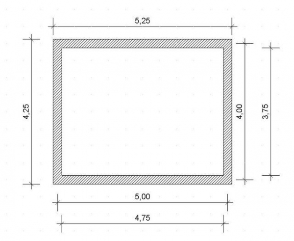 Баня 5х4 с мансардой