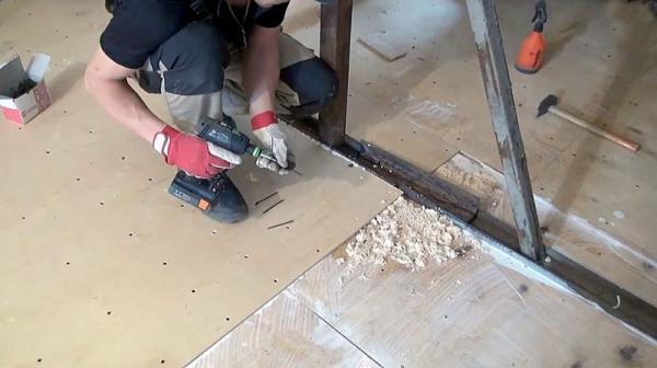 Как выровнять деревянный пол фанерой Как выровнять деревянный пол фанерой