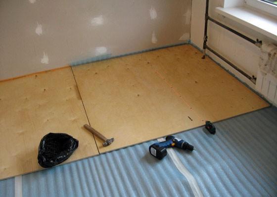 Как выровнять деревянный пол фанерой Как выровнять деревянный пол фанерой