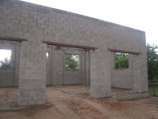 Баня из керамзитобетонных блоков Баня из керамзитобетонных блоков