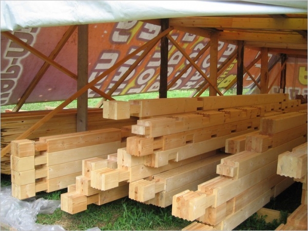 Баня из профилированного бруса 6х6 Баня из профилированного бруса 6х6