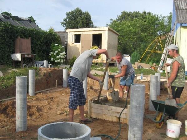 Буронабивной фундамент своими руками Буронабивной фундамент своими руками