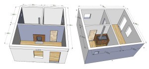 Баня 4х5 с мансардой + постройка своими руками Баня 4х5 с мансардой + постройка своими руками