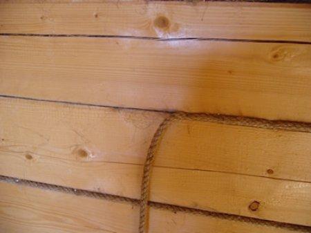 Как конопатить сруб Как конопатить сруб