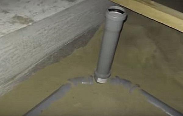 Как залить пол в бане с уклоном Как залить пол в бане с уклоном