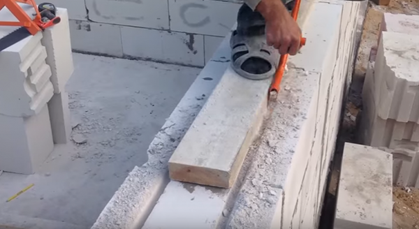 Баня из газобетона