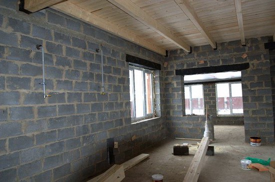 Баня из керамзитобетонных блоков Баня из керамзитобетонных блоков