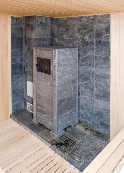 Защита стен бани от жара Защита стен бани от жара