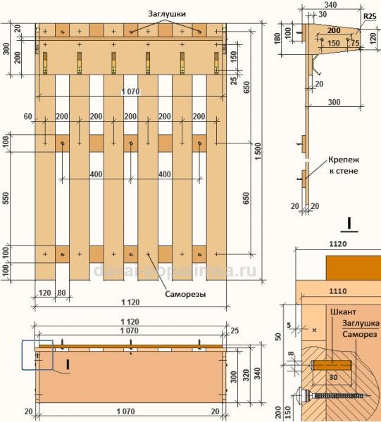 Настенная деревянная вешалка своими руками для бани  Настенная деревянная вешалка своими руками для бани