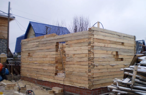 Баня из профилированного бруса 6х6 Баня из профилированного бруса 6х6