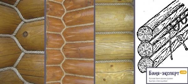 Как конопатить сруб Как конопатить сруб