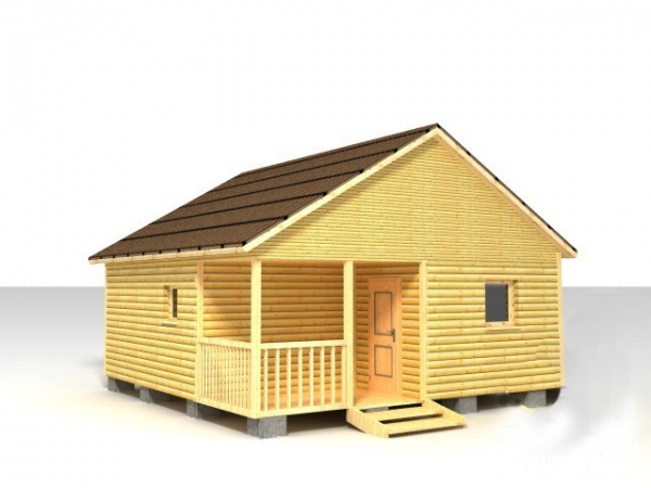 Баня из профилированного бруса 6х6 Баня из профилированного бруса 6х6