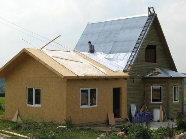 Дом с баней под одной крышей — проекты и строительство Дом с баней под одной крышей — проекты и строительство