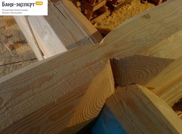 Норвежская рубка. Дома и бани из лафета