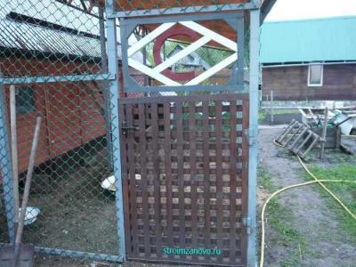 Деревянная калитка со спартаковским ромбом своими руками  
Деревянная калитка со спартаковским ромбом своими руками