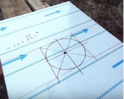 Проход трубы через потолок бани Проход трубы через потолок бани