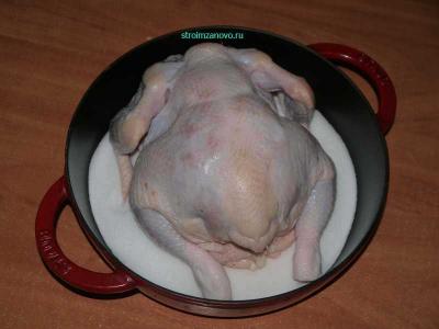 Рецепт курицы на соли
Рецепт курицы на соли