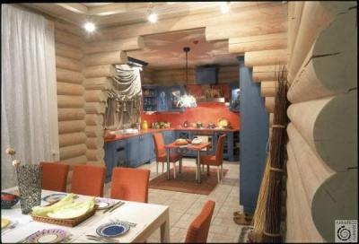 Кухня в деревянном доме: особенности интерьера и варианты оформления Кухня в деревянном доме: особенности интерьера и варианты оформления