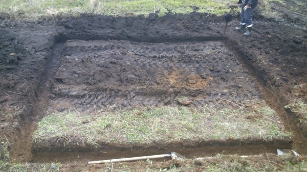 Продолжаем строительство бани весной Продолжаем строительство бани весной