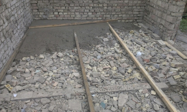 Как установить маяки для выравнивания пола Как установить маяки для выравнивания пола