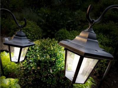  
Освещение участка загородного дома