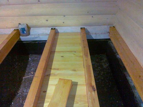 Как утеплить пол в бане Как утеплить пол в бане