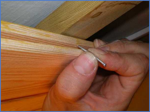 Как сделать потолок в парилке Как сделать потолок в парилке