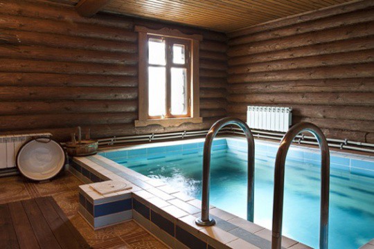 Проекты бань из бруса с бассейном Проекты бань из бруса с бассейном