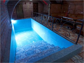 Проекты бань из бруса с бассейном Проекты бань из бруса с бассейном