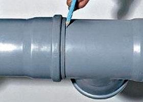 Соединение пластиковых труб для канализации в бане  Соединение пластиковых труб для канализации в бане