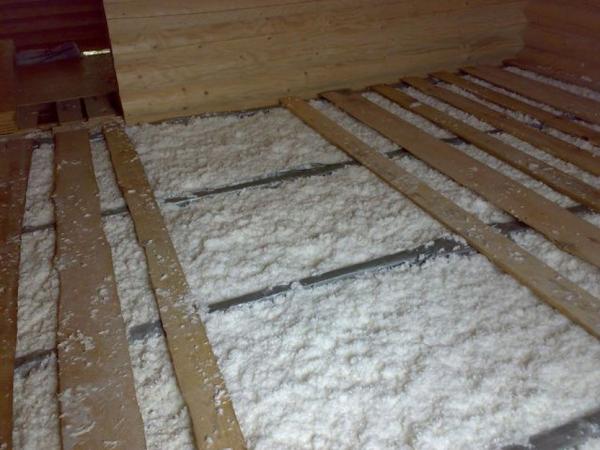 Как утеплить пол в бане Как утеплить пол в бане
