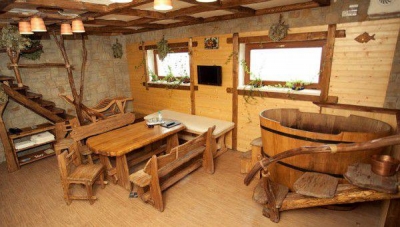 Дизайн комнаты отдыха в бане Дизайн комнаты отдыха в бане