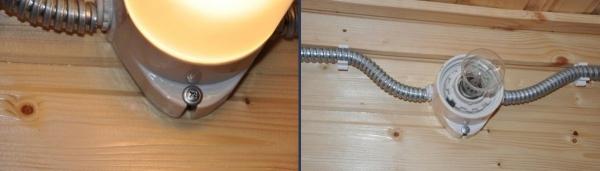 Как сделать освещение в бане Как сделать освещение в бане