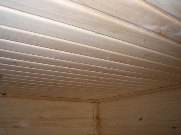 Потолок в бане своими руками Потолок в бане своими руками