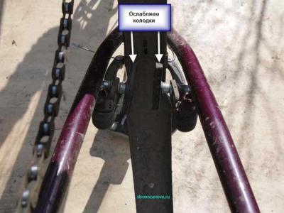 Как поменять заднее колесо на скоростном велосипеде  
Как поменять заднее колесо на скоростном велосипеде