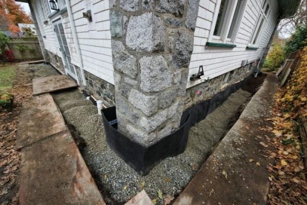 Дренажная система вокруг дома: прихоть или необходимость Дренажная система вокруг дома: прихоть или необходимость