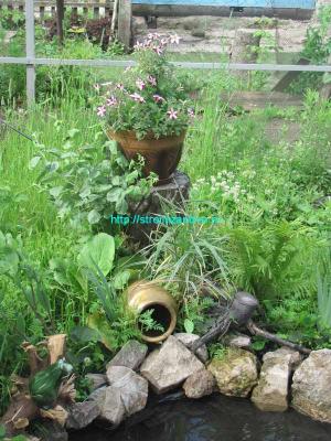 Как сделать пруд на даче  
Как сделать пруд на даче