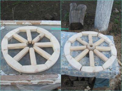 Деревянное колесо
Деревянное колесо