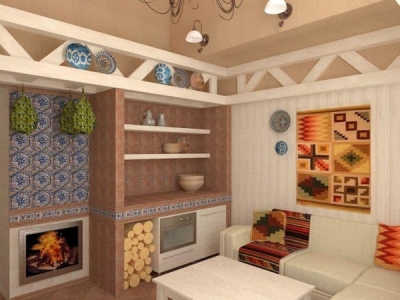 Дизайн комнаты отдыха в бане Дизайн комнаты отдыха в бане